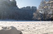 Schrammsteine im Winter